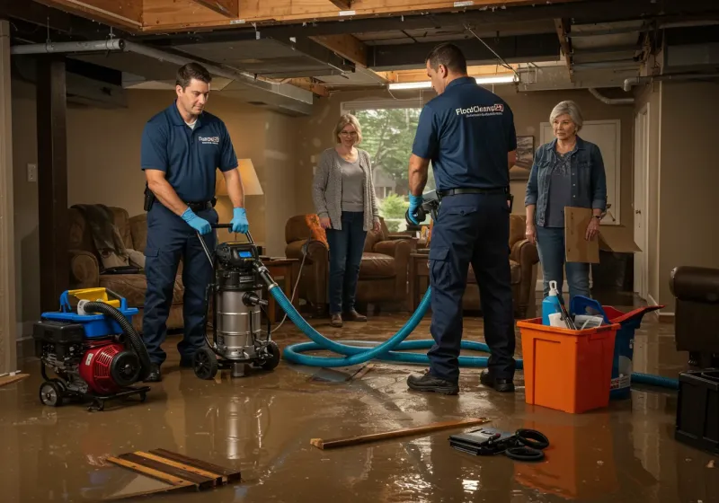 Basement Water Extraction and Removal Techniques process in City of Fairfax, VA